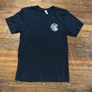 Bella Canvas Black Tee with White Logo